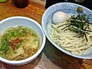 「淡麗塩つけ麺 ＆味玉」@塩つけ麺 灯花の写真