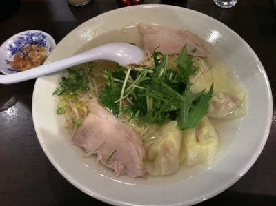 「ワンタンメン」@揚子江ラーメン 総本店の写真