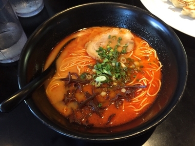 「赤香味らぅめん 750円」@侍の侍 近江町いちば館店の写真