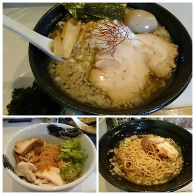 「【限定】背脂イカ煮干しらーめん830円＋和え麺100円」@麺屋 扇 SENの写真
