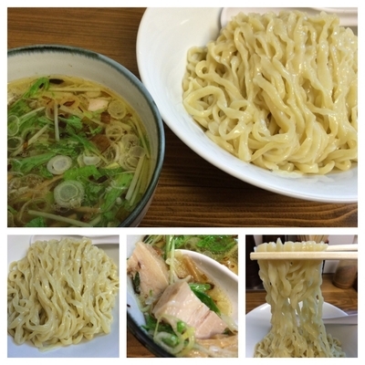 「塩つけ麺」@くじら食堂の写真