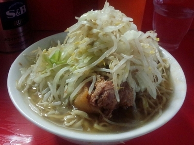 「ぶたラーメン（ニンニク少し）」@ラーメン二郎 三田本店の写真