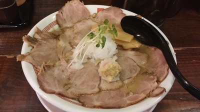 「肉そば　味噌　780円　肉増しクーポン　ランチ無料ライス」@魁 肉盛りつけ麺 六代目けいすけの写真