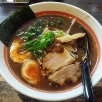 醤油新味かつお＋味玉1/2