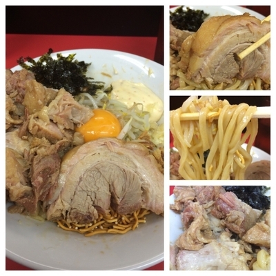 「汁無し (並)  780円」@ラーメン一心の写真