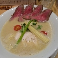 鶏白湯Soba+ローストビーフ