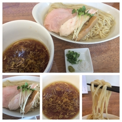 「つけそば   醤油  800円」@らあめん忘八の写真