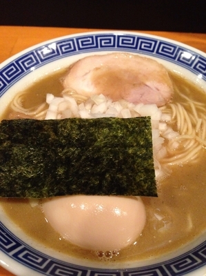 「味玉　煮干し蕎麦」@七連星の写真