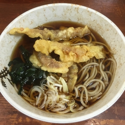 「げそ天（￥440）」@八幡そばの写真
