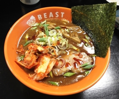 「キムチラー油 中華そば」@中華そば BEASTの写真