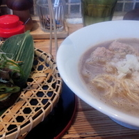 鴨白湯煮干し蕎麦 ～京都夏御膳～