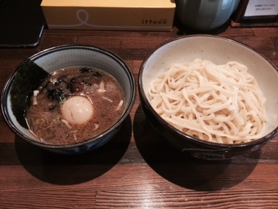 「つけ麺　中盛　玉子入り」@麺屋 もり田の写真
