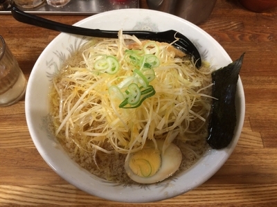 「ネギらーめん」@らーめん三水の写真