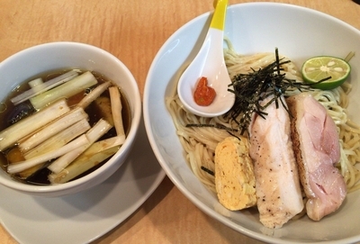 「限定 天草大王の地鶏南蛮つけそば〜夏の陣〜 1200円」@味噌の陣 Japanese Soba Noodles 蔦の写真