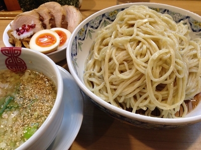 「粟国の塩つけそばA 大盛」@中華そば 多賀野の写真