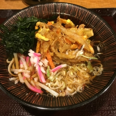 「天ぷら（￥390）」@嵯峨谷 神保町店の写真