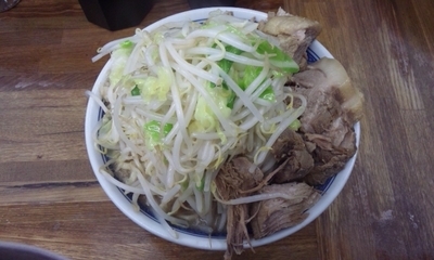 「らーめん」@ラーメン二郎 新小金井街道店の写真