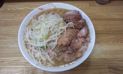 「ラーメン　ぶた」@ラーメン二郎 赤羽店の写真
