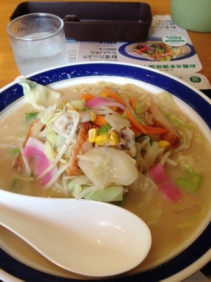 「長崎ちゃんぽん1.5倍」@長崎ちゃんぽん リンガーハット 大東野崎店の写真