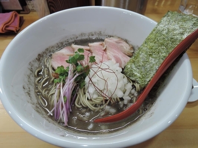 「煮干らーめん【セメント・鬼】」@めんや天夢の写真