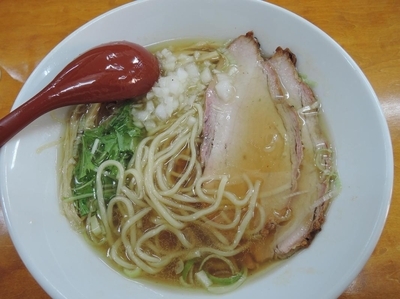 「らーめん（ニボシ風味）」@らーめん逆流の写真