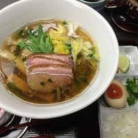 特選鴨ラーメン（デザート付き）（1600円）