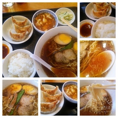 「ランチ定食Bセット850円+味玉」@香湯ラーメン ちょろり 恵比寿店の写真