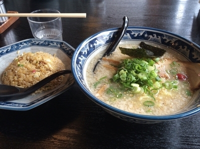 「濃厚塩ラーメン」@らーめん食堂 れんげ 茅野店の写真