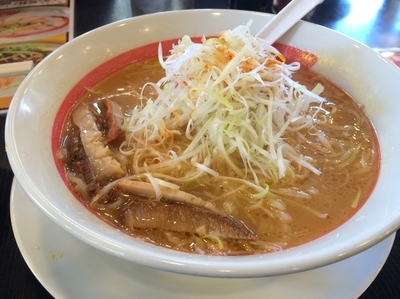 「ネギ味噌ラーメン」@幸楽苑 秦野平沢店の写真