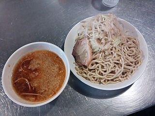 「つけめん（野菜多め・脂多め）」@らーめん大 本郷店の写真