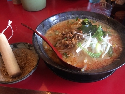 「濃厚タンタン麺」@満天家 小山店の写真