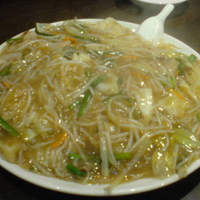 五目あんかけ焼きそば