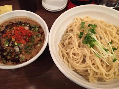 「濃厚辛つけ麺大盛肉増し【¥1000】」@ラーメン 麺や亮の写真