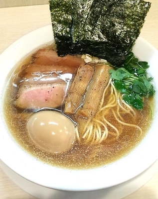 「特製醤油そば1,050円」@蔦の葉の写真