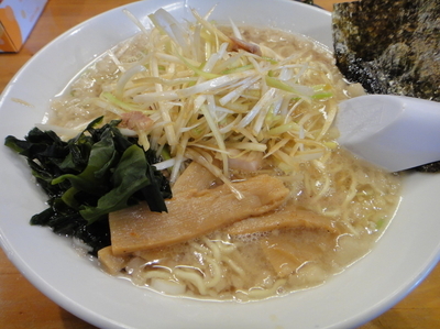 「背脂ネギラーメン」@ラーメンショップ椿 二本松店の写真
