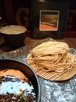 「ざるつけ麺770円＋水餃子＆ビール＆冷酒etc」@柳麺 呉田-goden-の写真