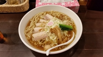 「中華そば 大盛」@銀座 朧月 目黒処の写真