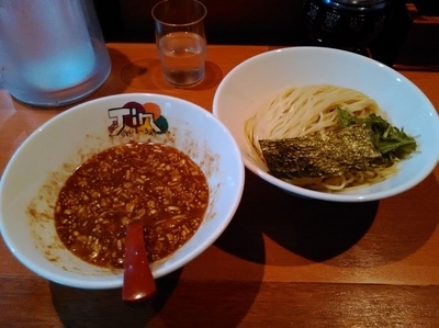 「夏季限定 冷やし味噌つけ麺」@ゆいまーる人 安慶田店の写真