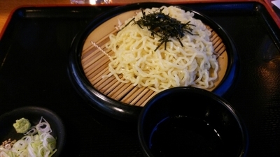 「ざるラーメン」@お食事処はつかりの写真