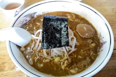 「ニンニクラーメン」@ハルピンラーメン 本店の写真