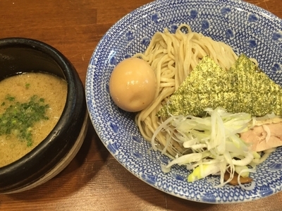 「鶏白湯魚介つけ麺880円、味玉110円」@麺や 蒼輝 AOIKAGAYAKIの写真