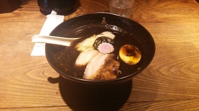 「焦がし味噌麺850円」@西麻布 五行の写真