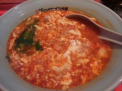 「タンタンメン(ひき肉ダブル+ニラ) 1000円」@元祖ニュータンタンメン本舗 羽田店の写真