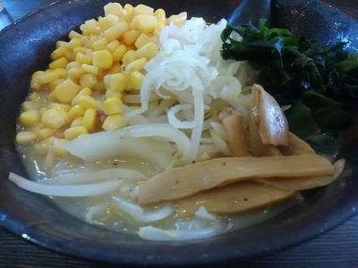 「コーンクリームラーメン　700円」@どさん子大将の写真