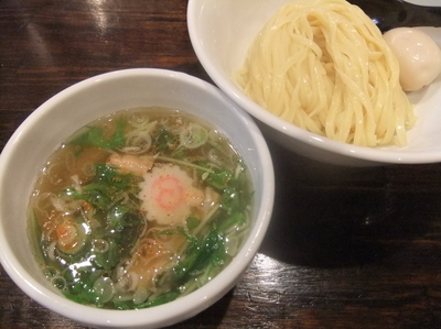 「塩つけ麺（800円）」@GRAVITY EKODA BASEの写真