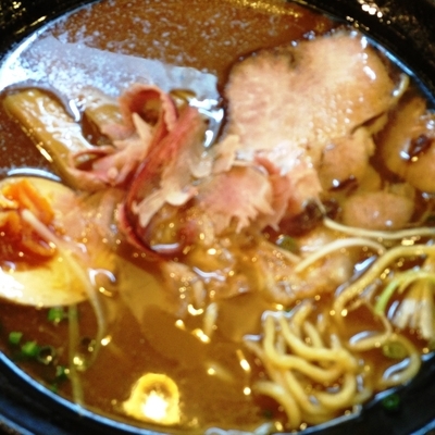 「盛智かつおしょうゆ」@らーめん盛智の写真