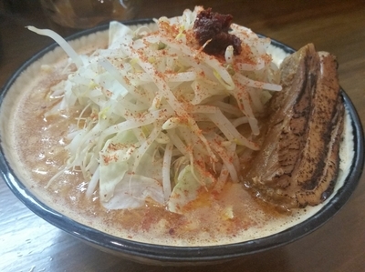 「赤富士200g　800円」@麺処 はいからの写真