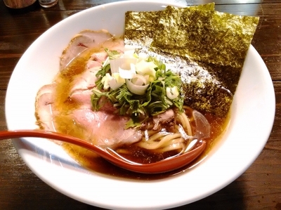「期間限定 海老香る醤油ラーメン」@特濃中華蕎麦 いわしの写真