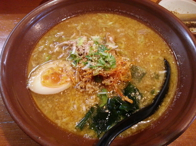 「ごまみそラーメン720円」@ごま房‘Sの写真