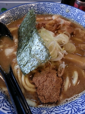 「濃厚狼煙らーめん＆和え玉(煮干し)」@狼煙 〜NOROSHI〜の写真